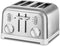 Cuisinart CPT-180WP1 4-Slice Metal Classic Toaster, White/Stainless Steel