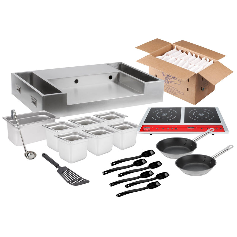Deluxe Induction Made-to-Order Omelet / Pasta Station