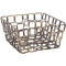 FOH BHO044GOI22 6" Square Coppered Link Basket