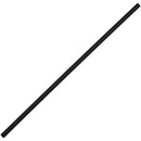 5" Black Unwrapped Coffee Stirrer / Sip Straw - 10000/Case