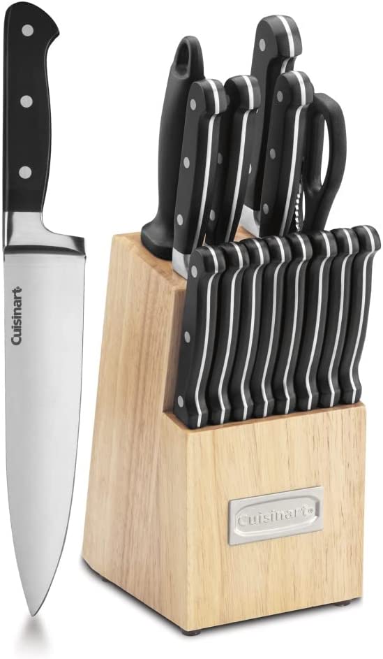 Knife Block Set with 16 Knifes - Cuisinart