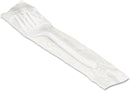 1M FORK PLAS MED WHT POLY