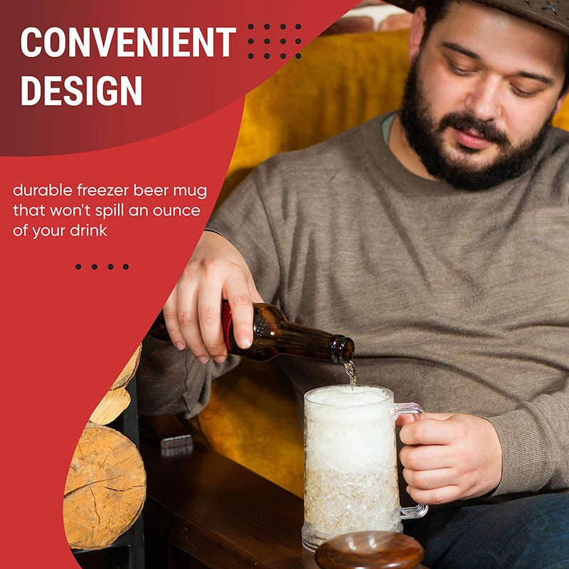 Frosted Gel Premium Beer Mug