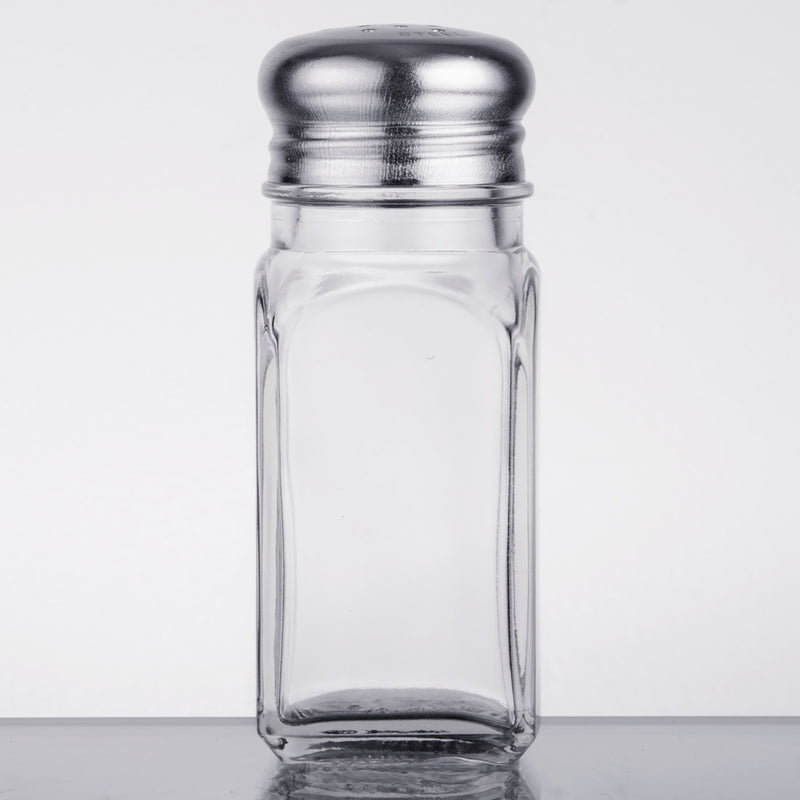 Glass Salt and Pepper Shaker - 12/Case