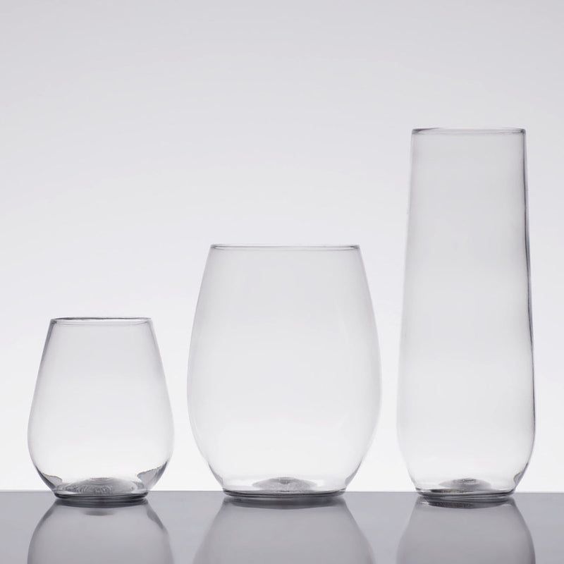 Disposable Wine Glass - Plastic Glass - 64/Cs