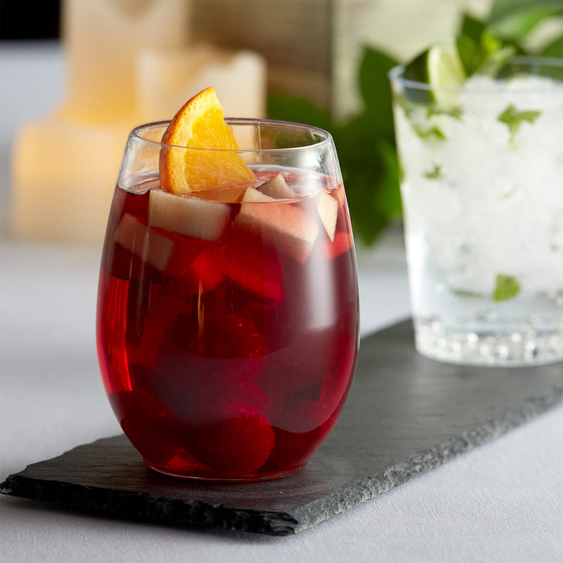 Disposable Wine Glass - Plastic Glass - 64/Cs