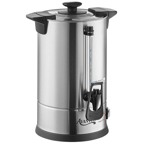 45 Cup (225oz) Double Wall Stainless Steel Coffee Urn/Coffee Percolator- 950W