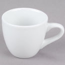 3.5 oz. Bright White Espresso China Cup - 36/Case