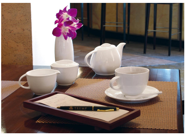 BTP002WHP12 Spiral Tea Pot 15 Oz