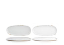 DSP037BEP23 11" x 5" Oval Artefact Plate - Ash